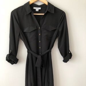 Motherhood Maternity Black Shirt Dress